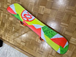 Tabla Snowboard con Fijaciones