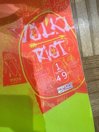 Tabla Snowboard con Fijaciones