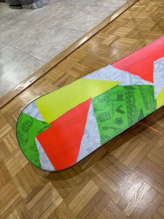 Tabla Snowboard con Fijaciones