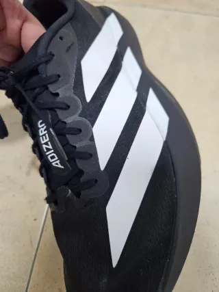 Zapatillas Adidas Adizero EVO SL Talla 45.5 Negras