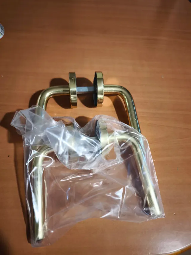 2 Juegos Manillas Puerta URFIC Latón Forjado