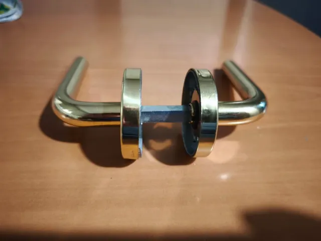 2 Juegos Manillas Puerta URFIC Latón Forjado