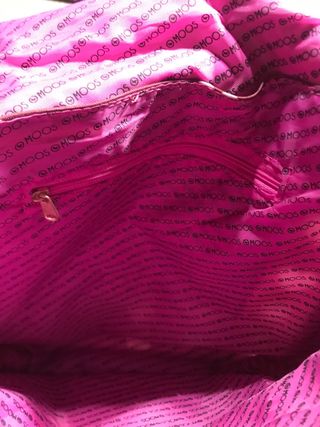 Bolso Moos Corazones Buedeos y Blanco