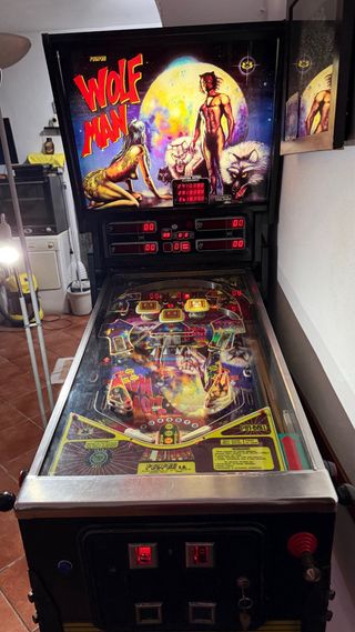 Máquina Pinball Bally Wolf Man