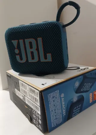 Altavoz Bluetooth JBL GO4 Azul/Naranja