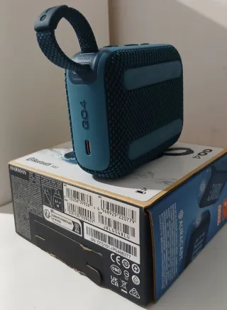 Altavoz Bluetooth JBL GO4 Azul/Naranja