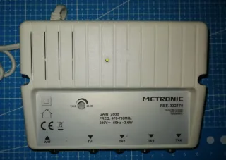 Amplificador Señal TV Metronic 332175