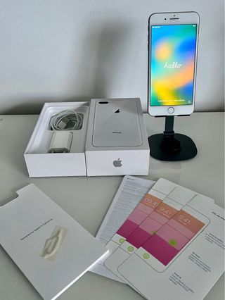 iPhone 8 Plus blanco Caja Original como nuevo