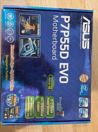 Placa Base ASUS P7P55D EVO LGA1156 (Reparar)