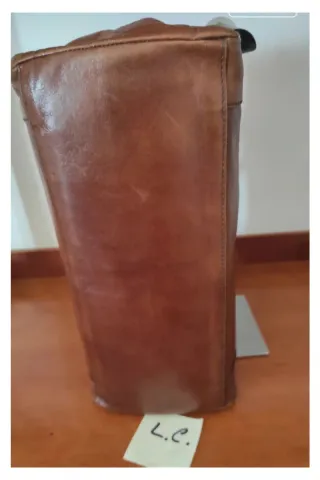 Borsa Artigianale Vera Pelle Marrone