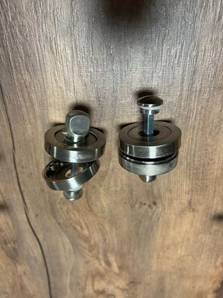 Manetas de puerta de acero inoxidable