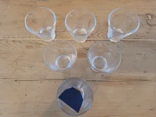 6 Bicchierini Illy in Vetro