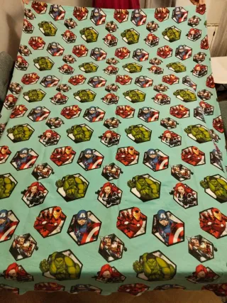 FUNDA NORDICA Y FUNDA PARA COJINES DE LOS VENGADO