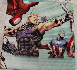 FUNDA NORDICA Y FUNDA PARA COJINES DE LOS VENGADO