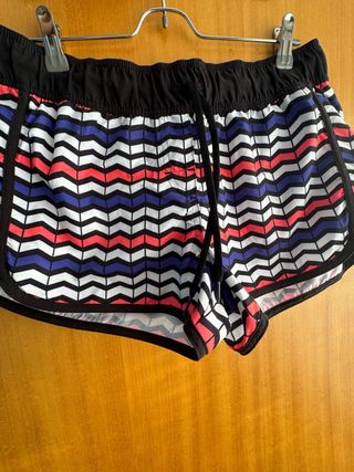 Calções desporto estampados multicolor