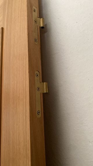 Puerta de madera de roble