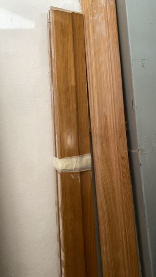 Puerta de madera de roble