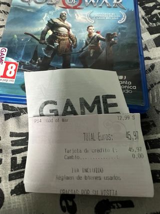 PS4 God of War (PlayStation 4)