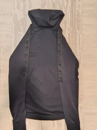 Chaqueta Adidas Azul con Capucha L Estilo vintage