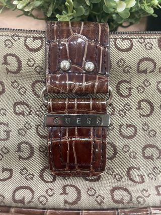 Bolso Guess Beige y Marrón