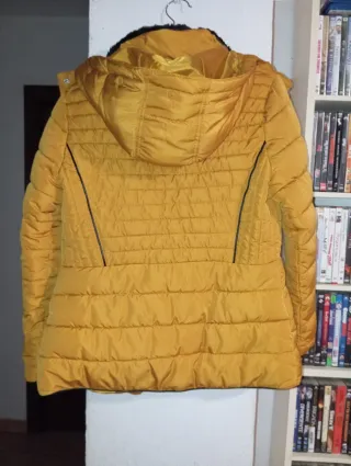 Chaquetón New Look Mostaza Talla 36 S