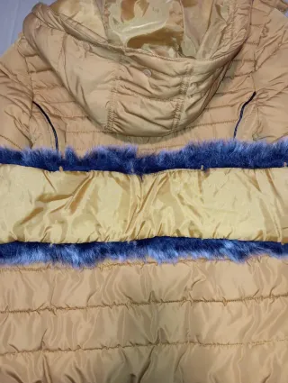 Chaquetón New Look Mostaza Talla 36 S