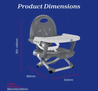 Chicco Pocket Snack Alzador de Silla para Niños