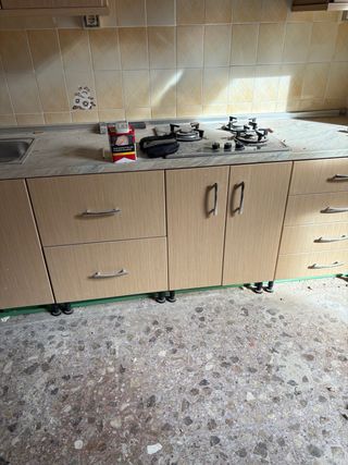 Muebles de cocina madera