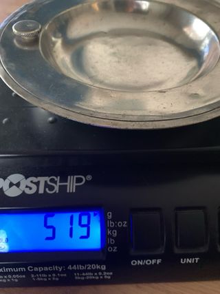 Piatto Scaldapappa Christofle Vintage Metallo