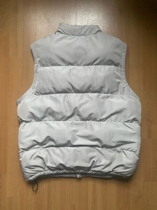 Colete acolchoado Zara cinzento