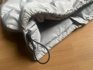 Colete acolchoado Zara cinzento