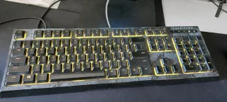 Teclado Razer Destiny 2 Preto/Dourado