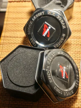 2 Caja Metálica G-Shock