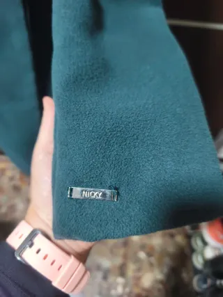 Precioso abrigo verde botella