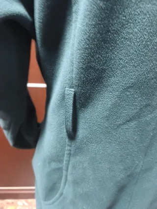 Precioso abrigo verde botella