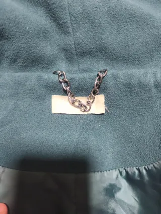 Precioso abrigo verde botella