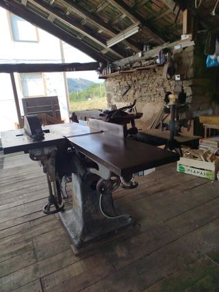 Cepilladora y Regruesadora Profesional