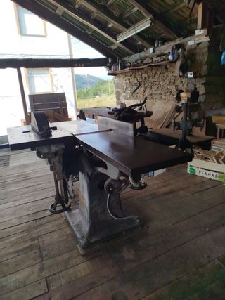 Cepilladora y Regruesadora Profesional