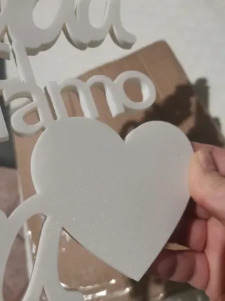 Scritta decorativa Qualunque cosa accada ...