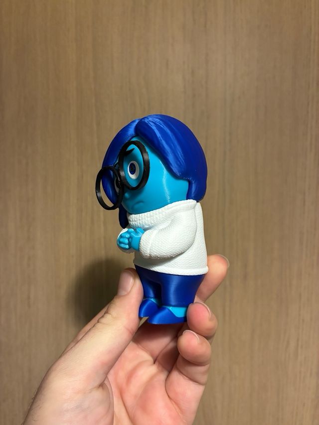 Muñeco Tristeza Inside Out 3D