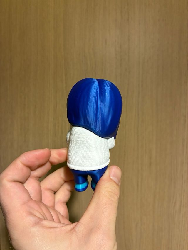 Muñeco Tristeza Inside Out 3D