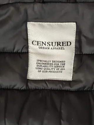 Piumino Censured donna blu