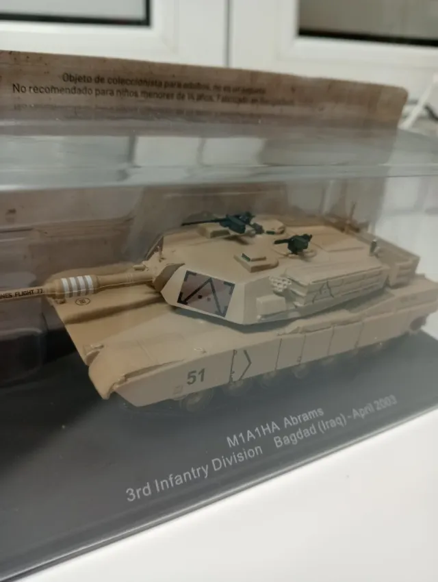 Maqueta Tanque M1A1HA Abrams 3rd Infantry