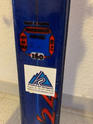 Esquís Atomic 6.24 160cm