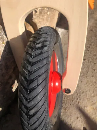 Bici de madera para niños