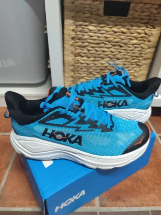 Zapatillas Hoka Challenger 8 Azul/Naranja
