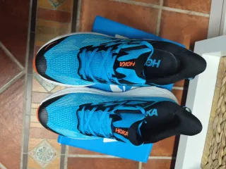Zapatillas Hoka Challenger 8 Azul/Naranja