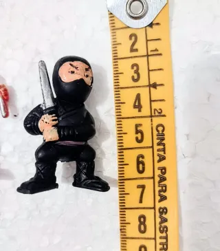 LOTE VINTAGE 4 ACTION FIGURES NINJA