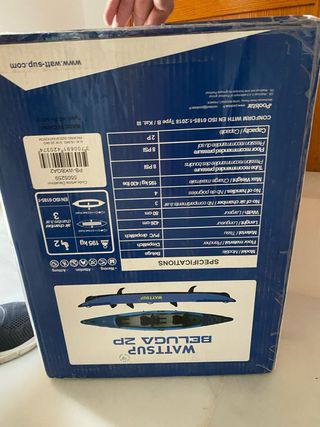 Kayak inflable Wattsup Beluga 2 plazas