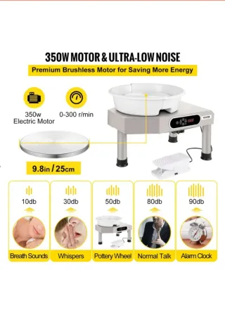 Torno de cerámica VEVOR